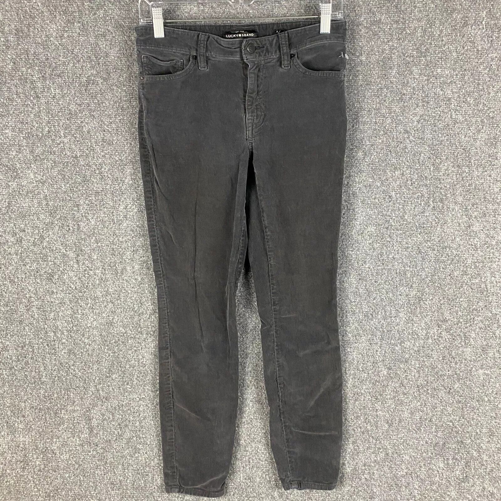 Lucky Brand Lucky Brand Corduroy Pants Women's 2/26 Regular Ava Skinny Size 28" / US 6 / IT 42 - 1 Thumbnail