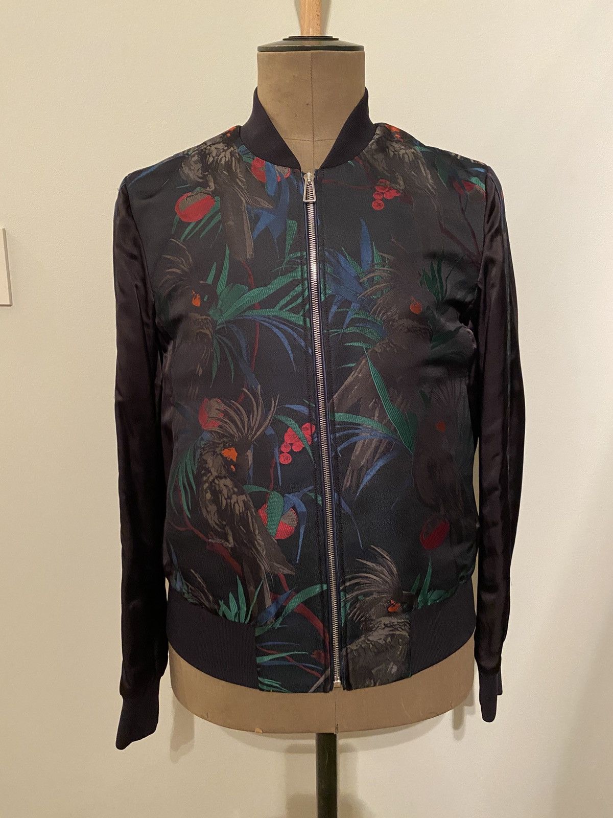 Paul Smith Paul Smith Cockatoo Print Bomber Jacket (Size M) Size US M / EU 48-50 / 2 - 1 Thumbnail