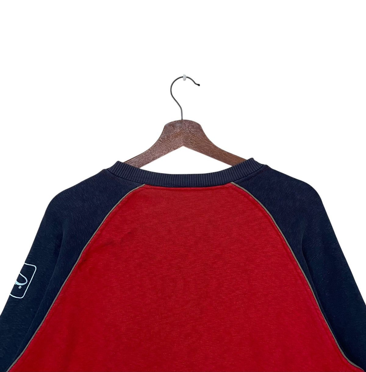 Vans × Vintage Vintage Brand Vans Two Tone Big Logo Sweatshirt 1990s Size US M / EU 48-50 / 2 - 8 Thumbnail