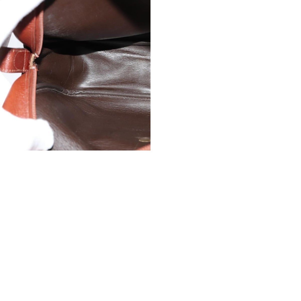 Dior DIOR Shoulder Bag Leather Brown Gold Size ONE SIZE - 12 Thumbnail