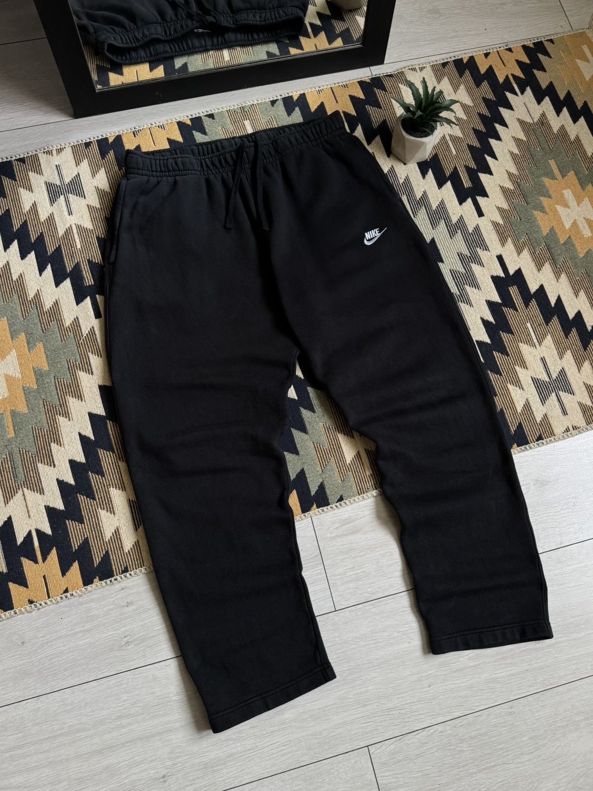 Nike Nike Baggy Y2K Swoosh Drill Sweatpants Size US 36 / EU 52 - 2 Thumbnail