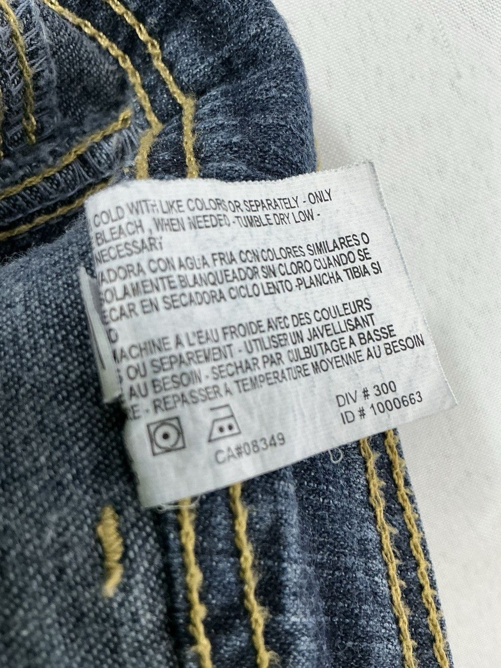 Gloria Vanderbilt Womans Excellent Gloria Vandirbilt Blue Jeans Size 12 P Size 33" - 5 Thumbnail