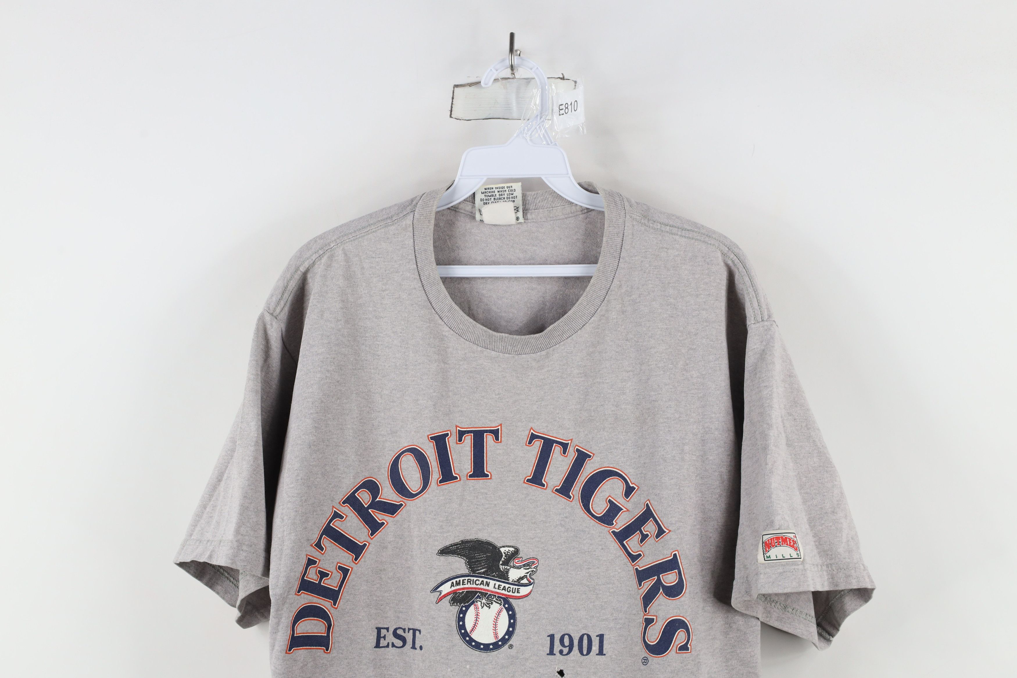 Vintage Vintage 90s Spell Out Detroit Tigers Baseball T-Shirt USA Size US L / EU 52-54 / 3 - 2 Thumbnail