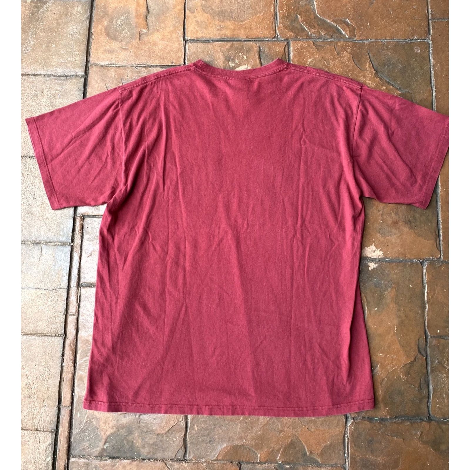 Jansport VINTAGE Florida State Seminoles Spell Out College T-Shirt XL Maroon Cotton JanSport Crew Neck Short Sleeve Men N/A Size US XL / EU 56 / 4 - 7 Thumbnail