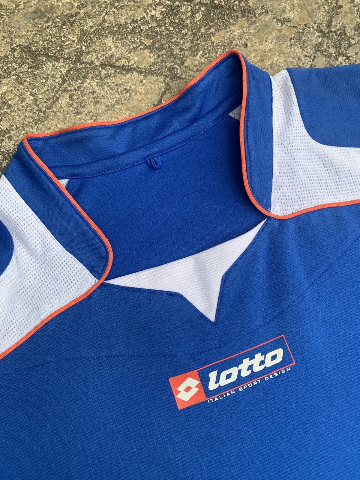 Lotto Sport Lotto Italy Multicolor Center Logo Football Jersey Size US XL / EU 56 / 4 - 4 Thumbnail