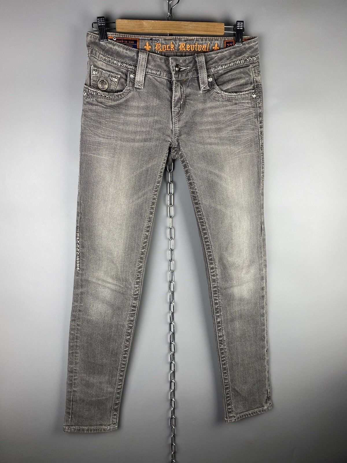 Rock Revival Rock Revival Womens Skinny Denim Jeans Pants Size 27" / US 4 / IT 40 - 3 Thumbnail