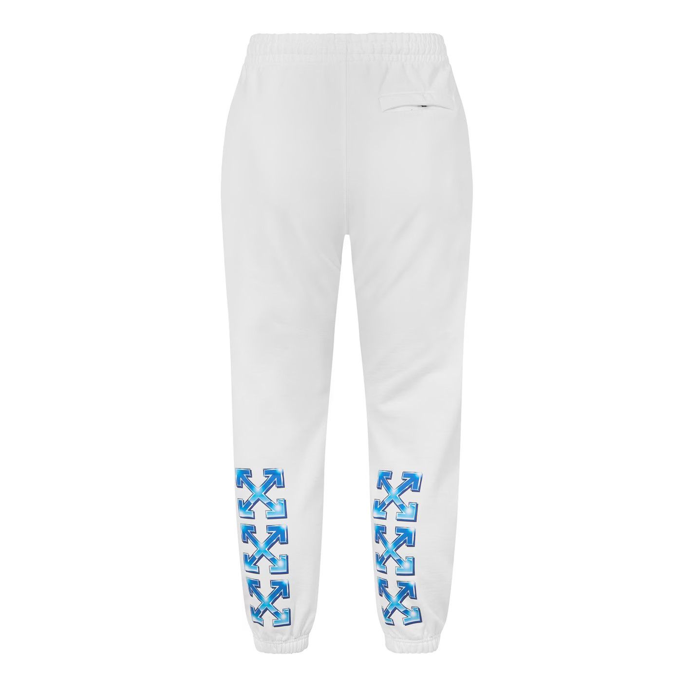 Off-White o1g2r1mq0226 Slim Fleece Sweatpants & Joggers In White Size US 28 / EU 44 - 2 Thumbnail