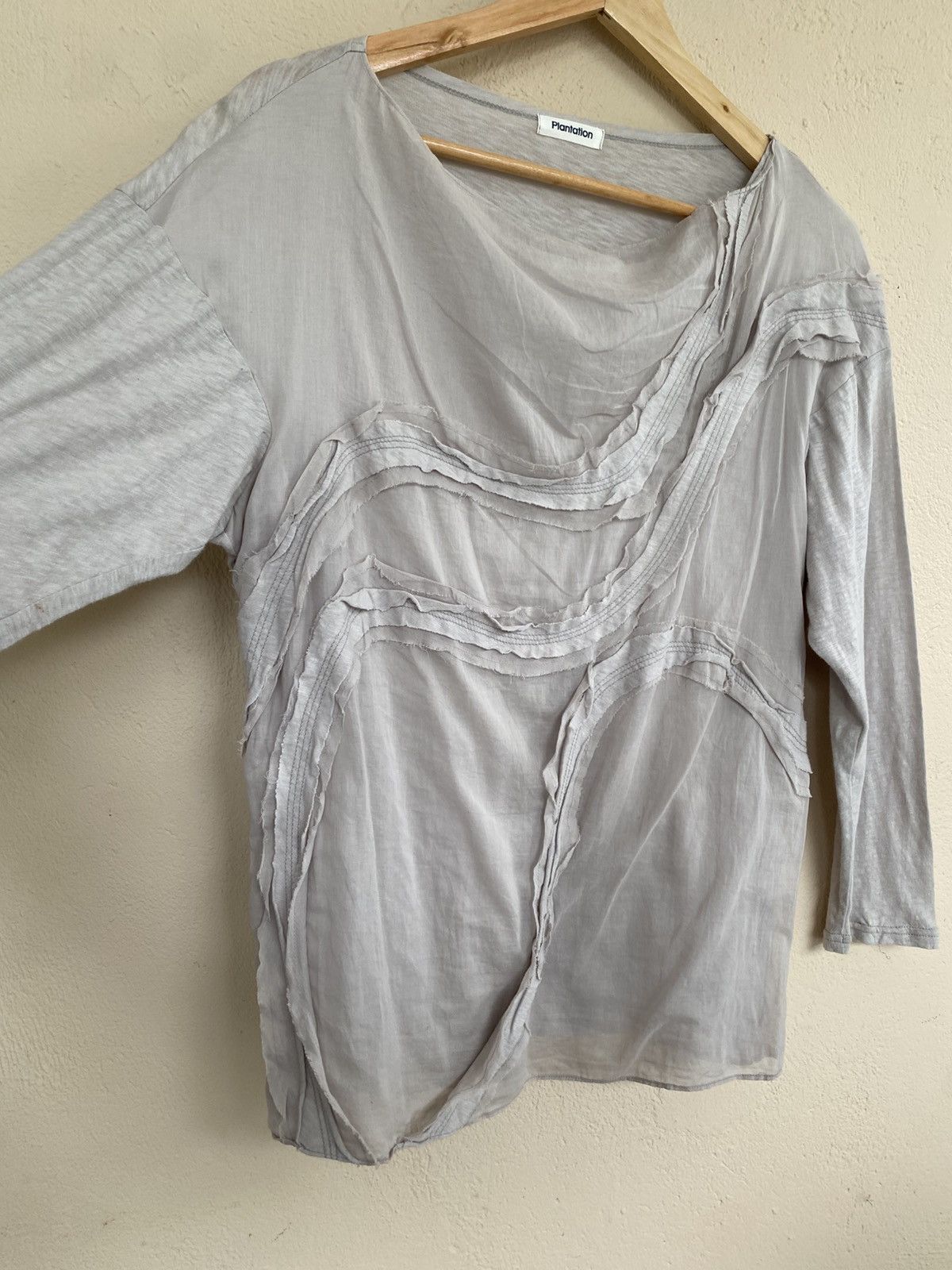 Issey Miyake Plantation By Issey Miyake Cawlyflower Long Sleeves Size M / US 6-8 / IT 42-44 - 3 Thumbnail