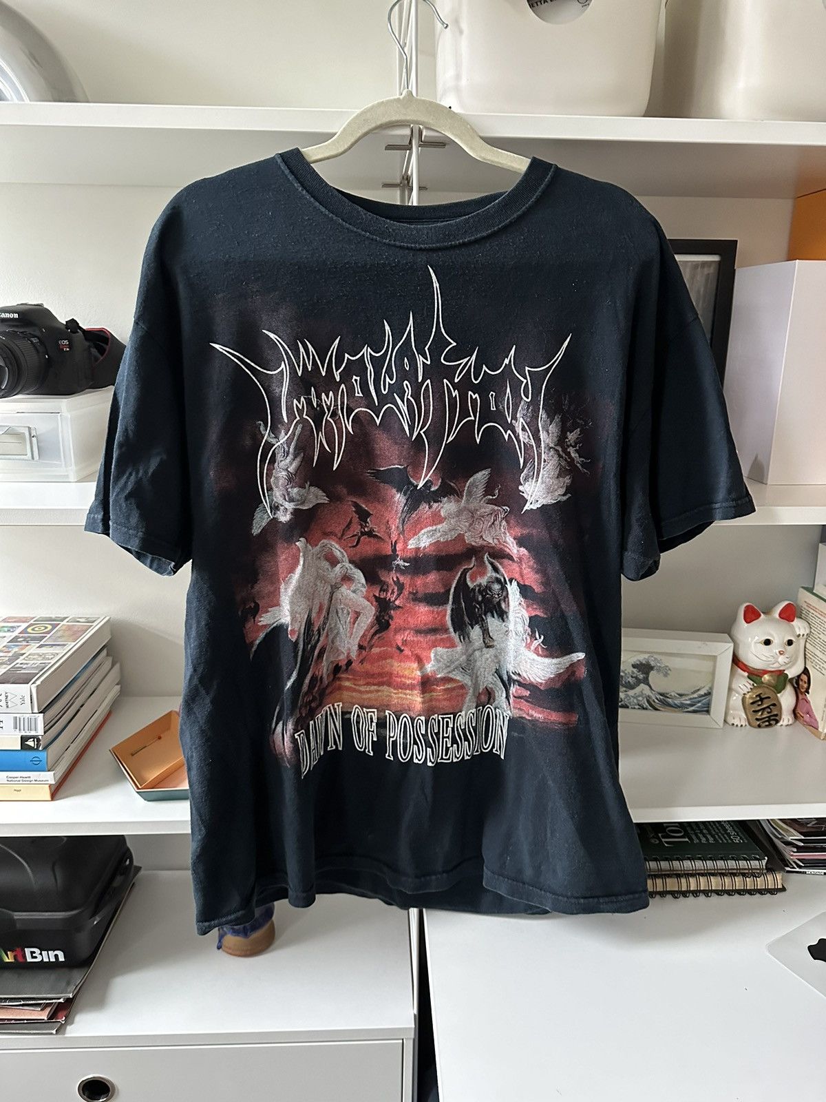 image of Band Tees x Vintage Immolation Dawn Of Possession Vintage Tee in Black, Men's (Size XL)