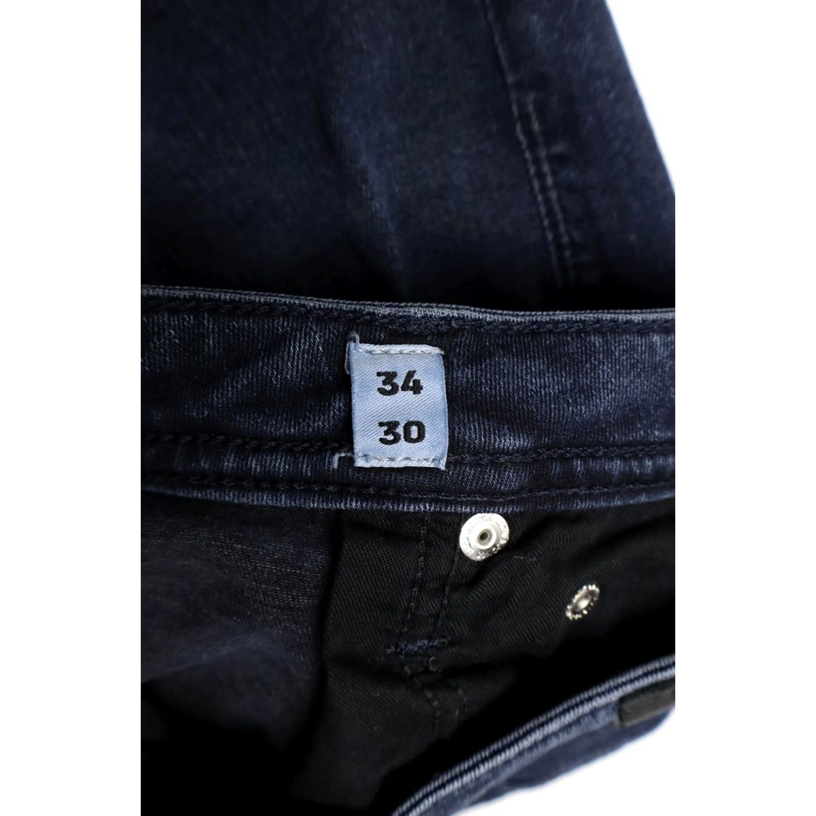 Jack & Jones JACK & JONES Jeans Men's W34/L30 Blue Denim Slim/Glenn Faded Whiskers Zip Fly Size US 34 / EU 50 - 6 Thumbnail