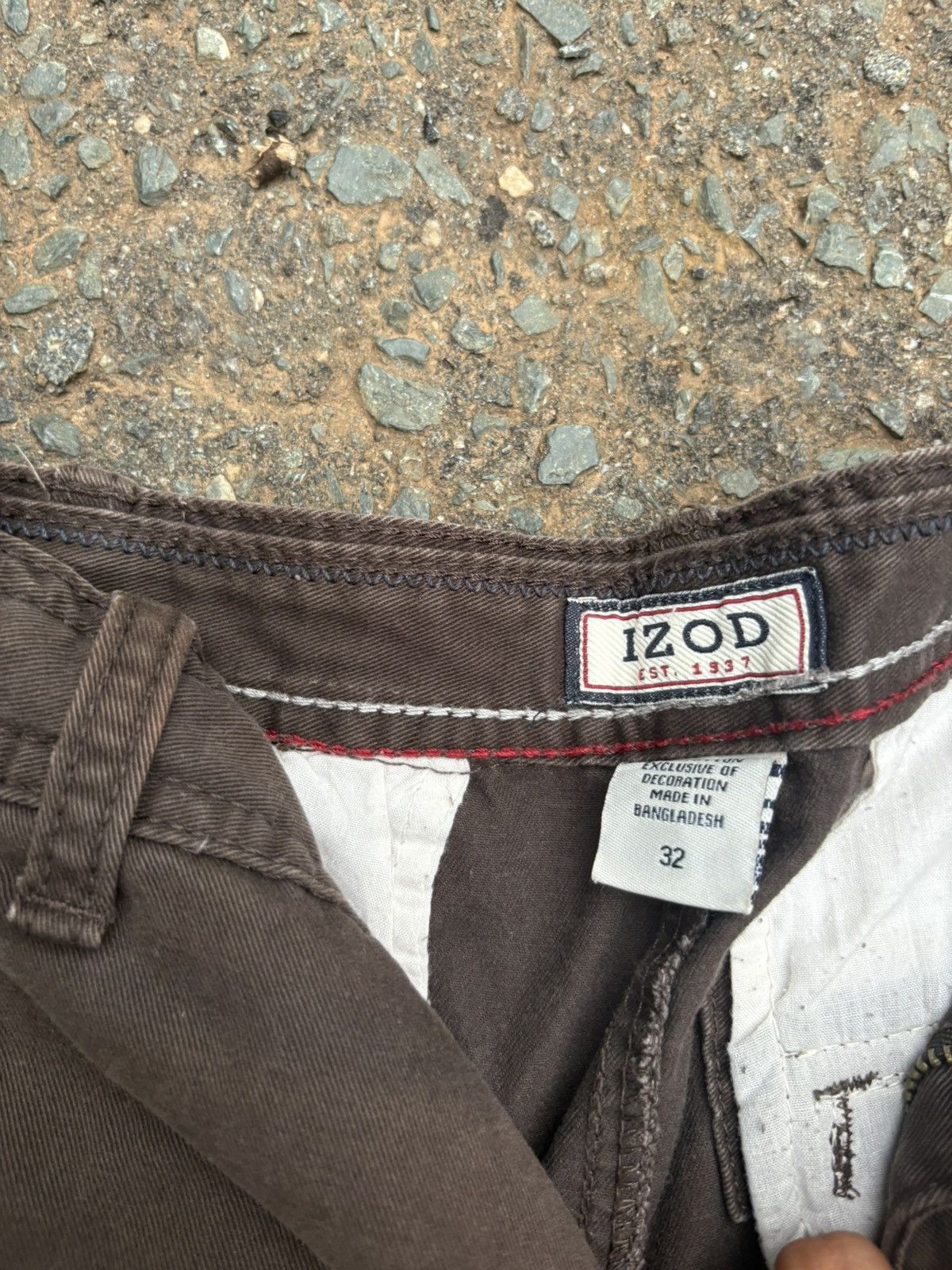 Izod Brown izod cargo shorts Size US 32 / EU 48 - 3 Thumbnail