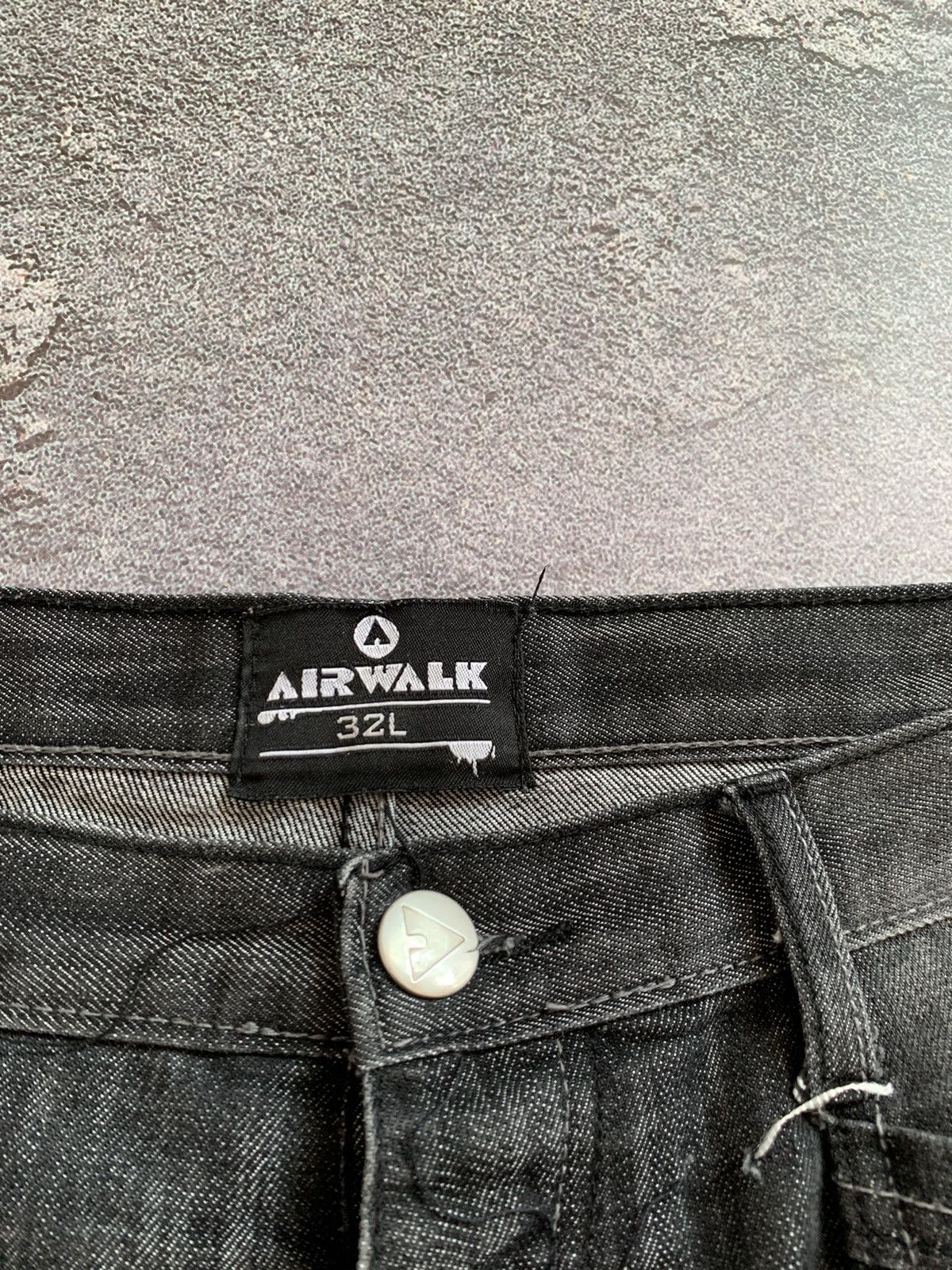 Airwalk × Vintage Vintage Airwalk Black Opium Denim Pants 32 size Size US 32 / EU 48 - 4 Thumbnail