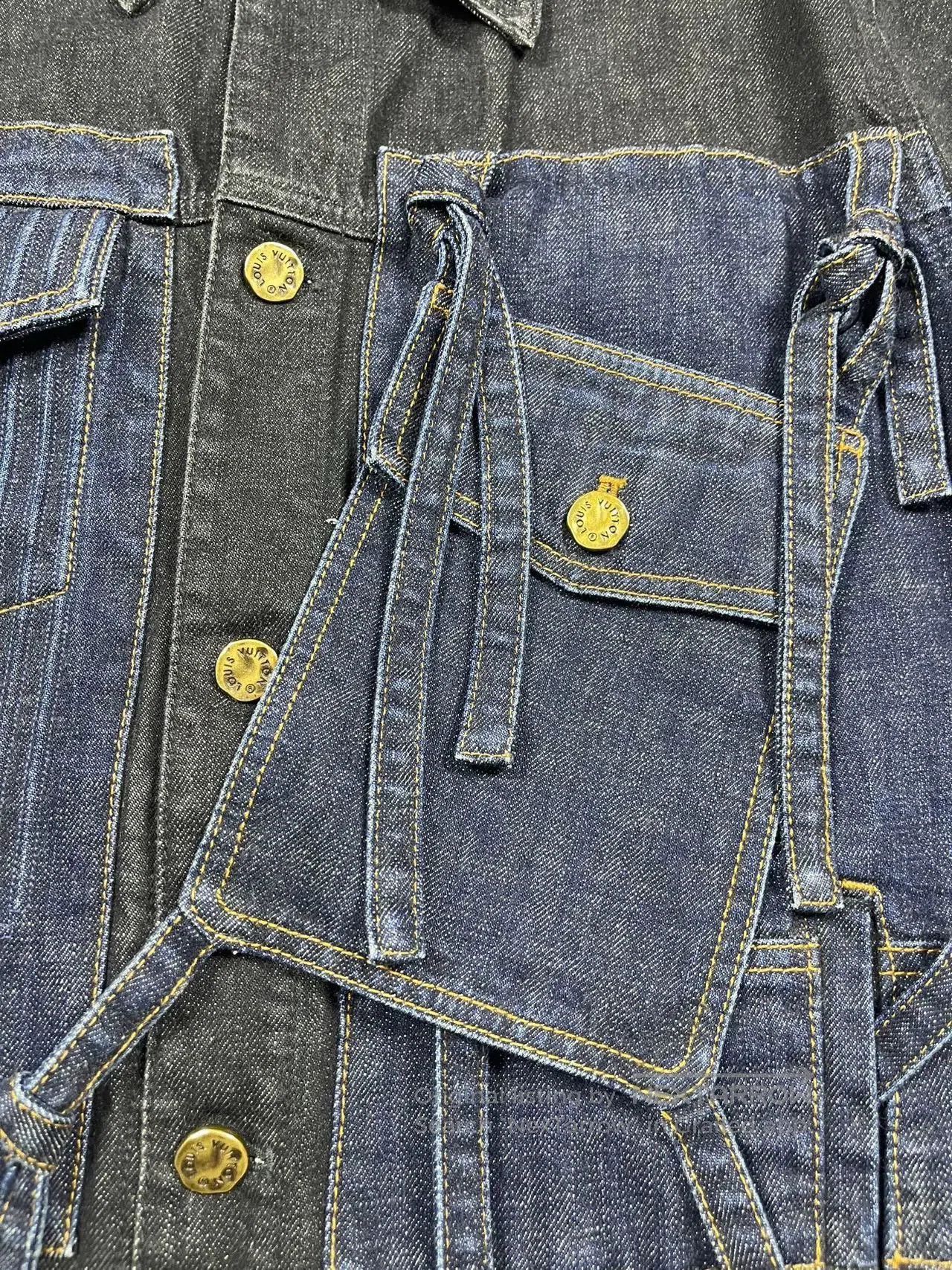 Louis Vuitton Louis Vuitton SS22 Denim Bow Jacket. Size US S / EU 44-46 / 1 - 2 Thumbnail