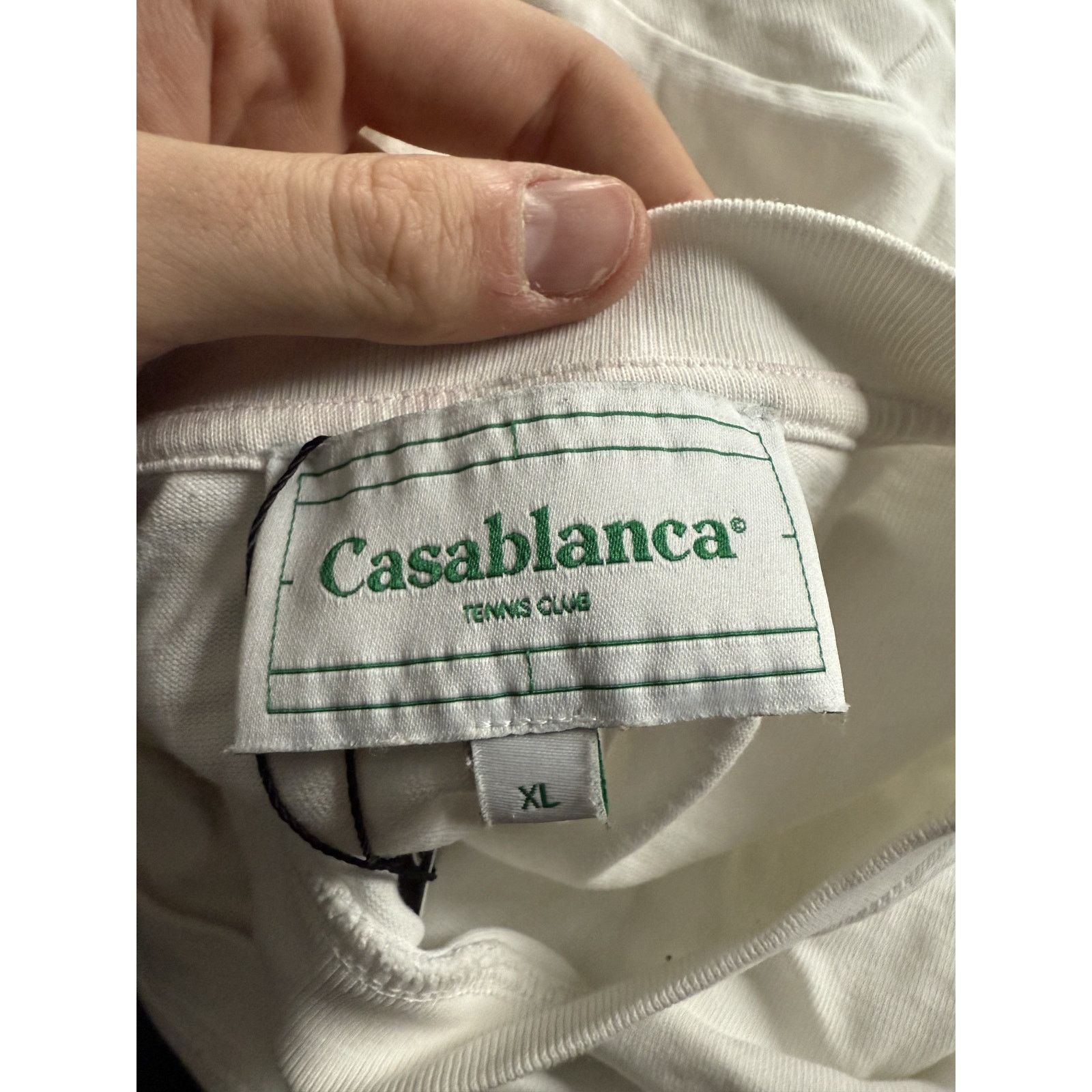 Casablanca Casablanca Tennis Club Tee White Multi Used XL Size US XL / EU 56 / 4 - 2 Thumbnail