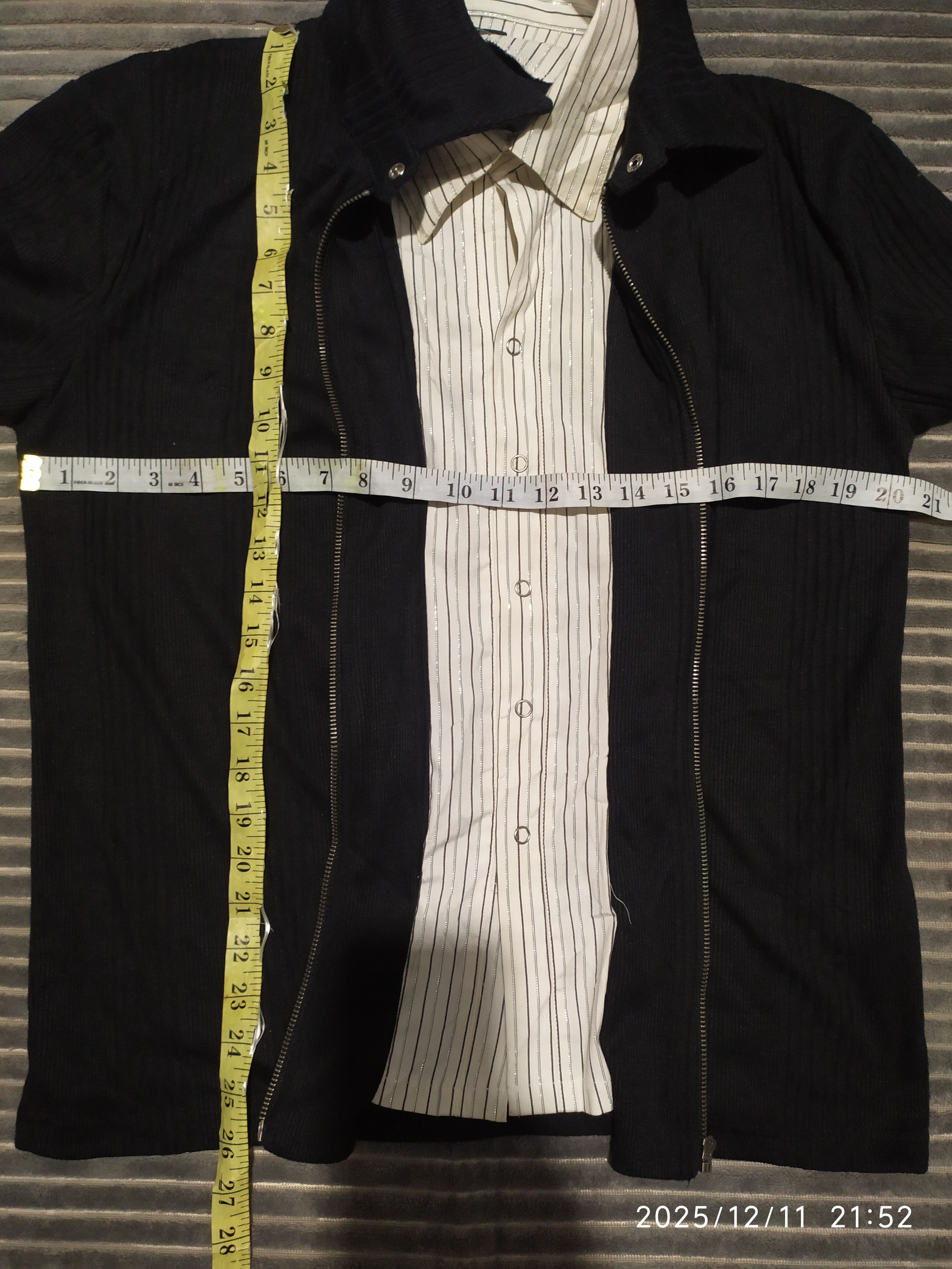 Beauty Beast Vintage Y2k Japanese Double Layers Shirt Size US M / EU 48-50 / 2 - 8 Thumbnail