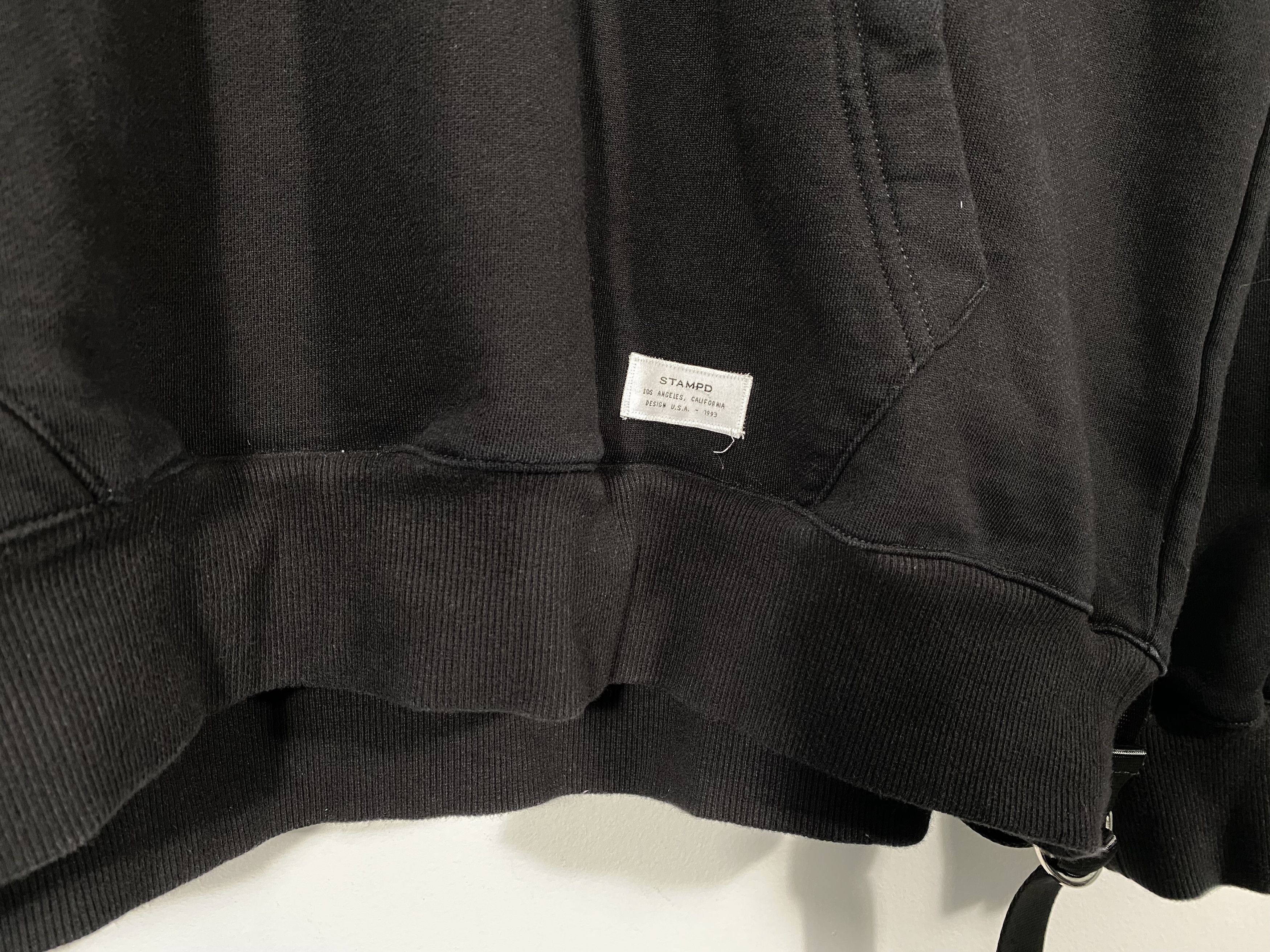 Stampd Stampd FW19 Strapped Hoodie Black Size US M / EU 48-50 / 2 - 4 Thumbnail