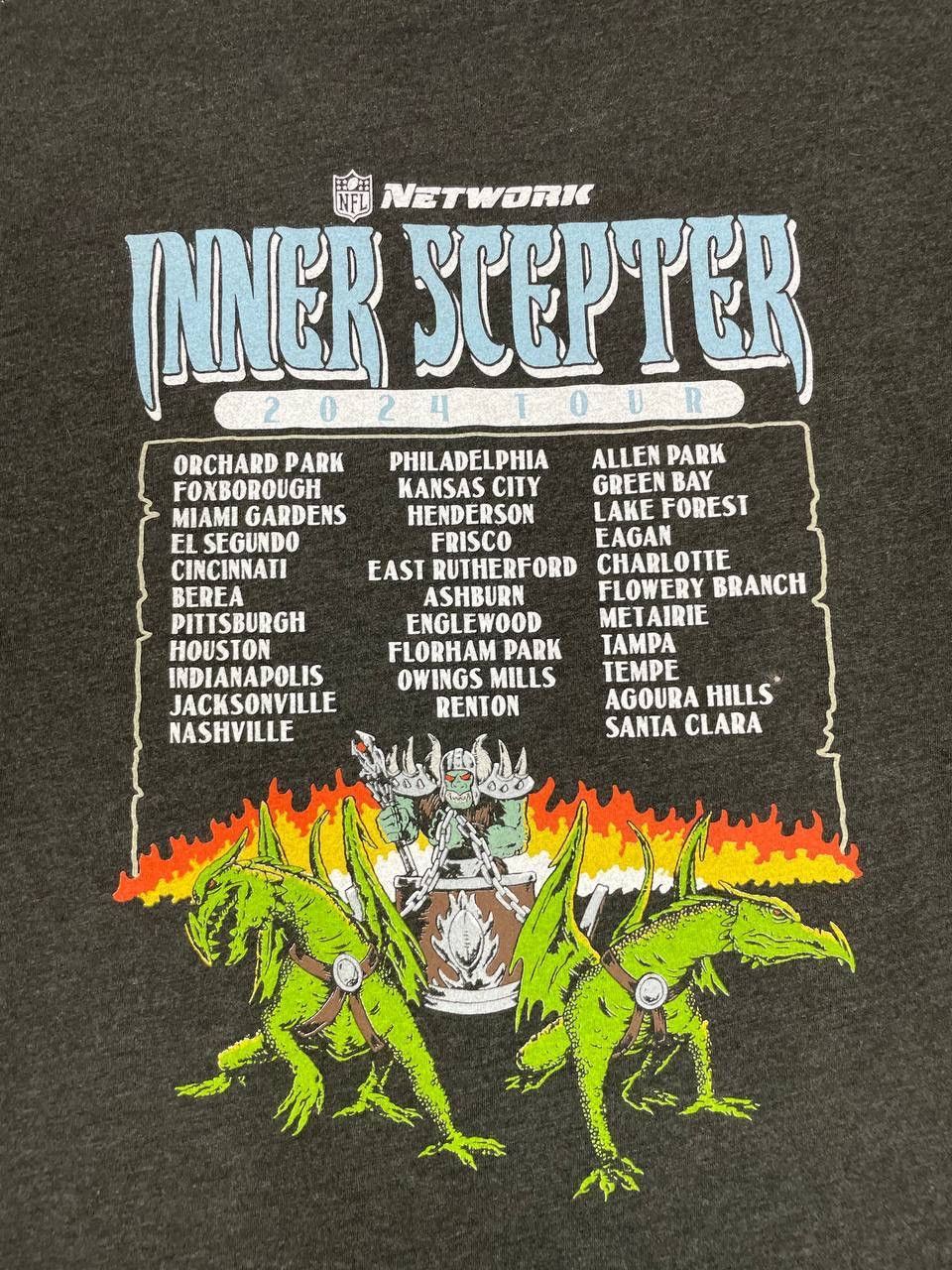 Homage Homage Angry Runs Men Graphic T- Shirt Grey Size XL Size US XL / EU 56 / 4 - 6 Thumbnail