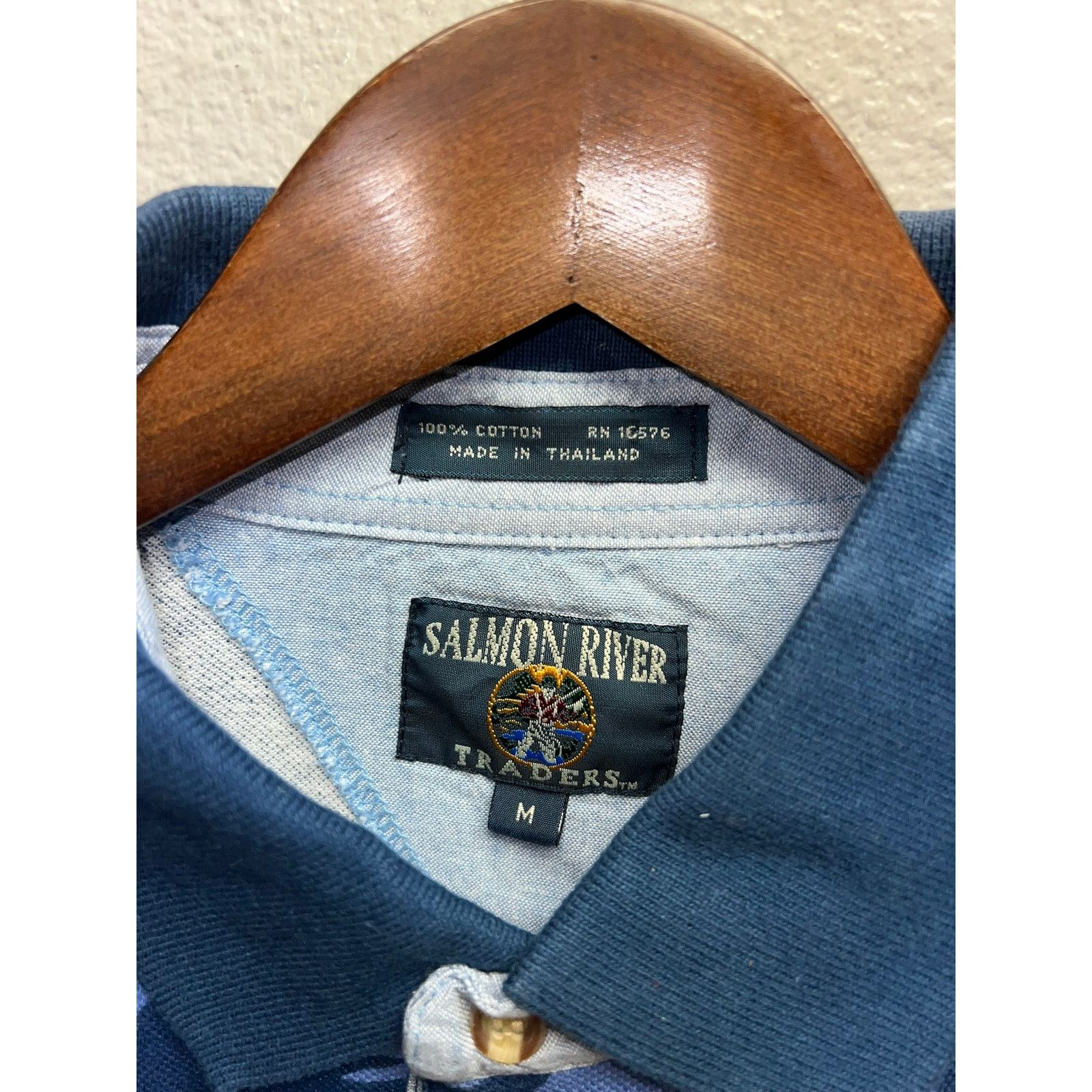 Vintage Vintage Salmon River Polo Shirt Floral Hawaiian NWT Medium Size US M / EU 48-50 / 2 - 8 Thumbnail