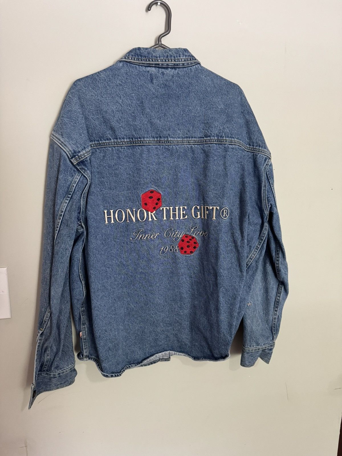 Honor the Gift HONOR THE GIFT - Denim Button-Up Size US XL / EU 56 / 4 - 1 Thumbnail