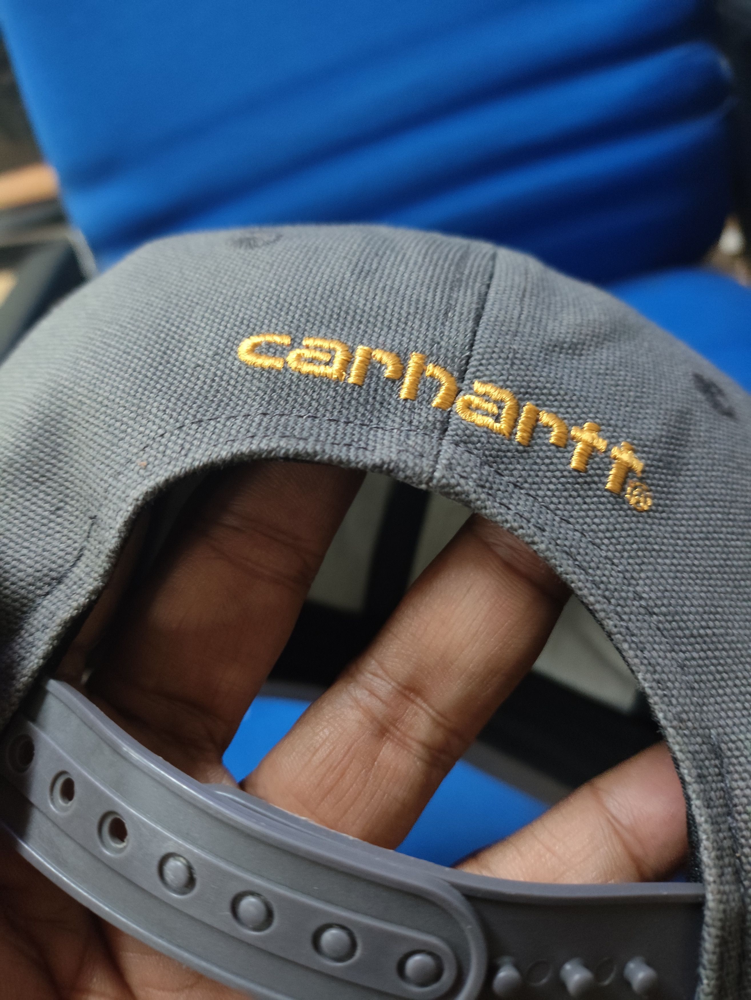 Carhartt Carhartt Canvas Hat Baseball Cap Snapback Size ONE SIZE - 3 Thumbnail