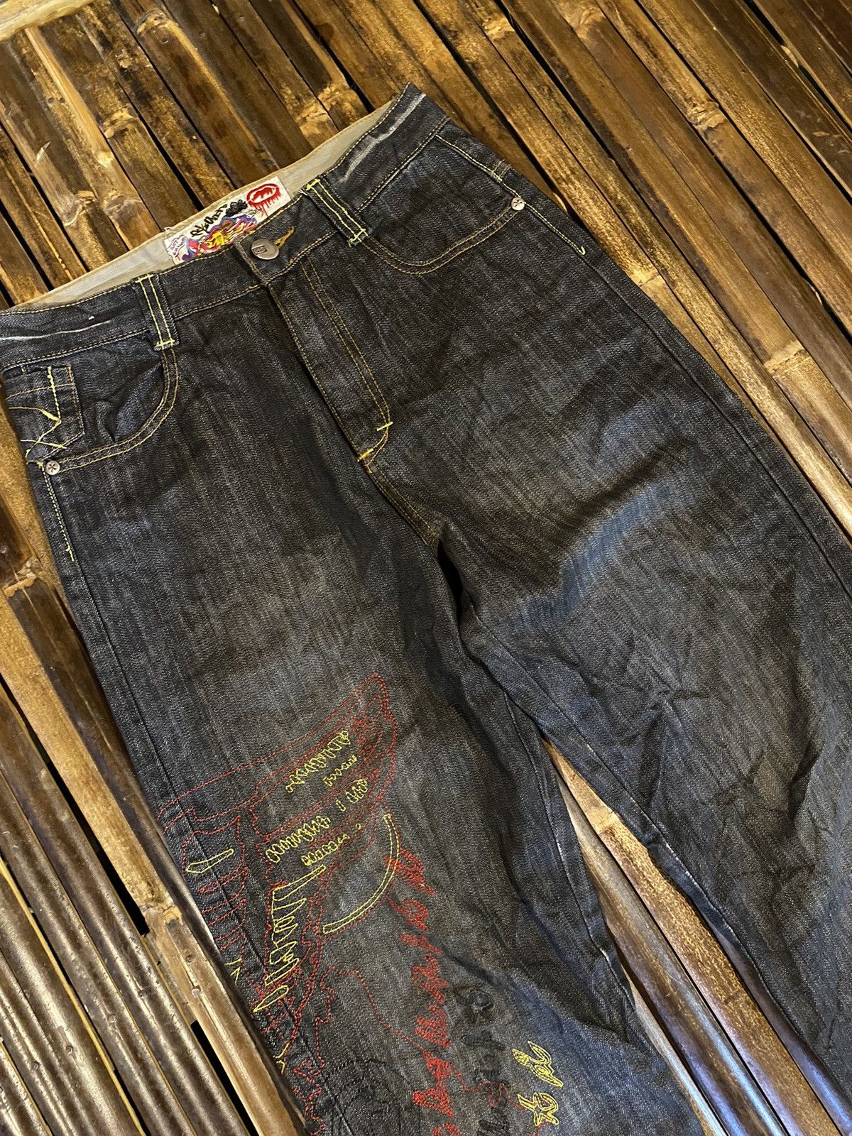 Ecko Unltd. ECKO BEGGY DENIM PANTS Size US 30 / EU 46 - 2 Thumbnail