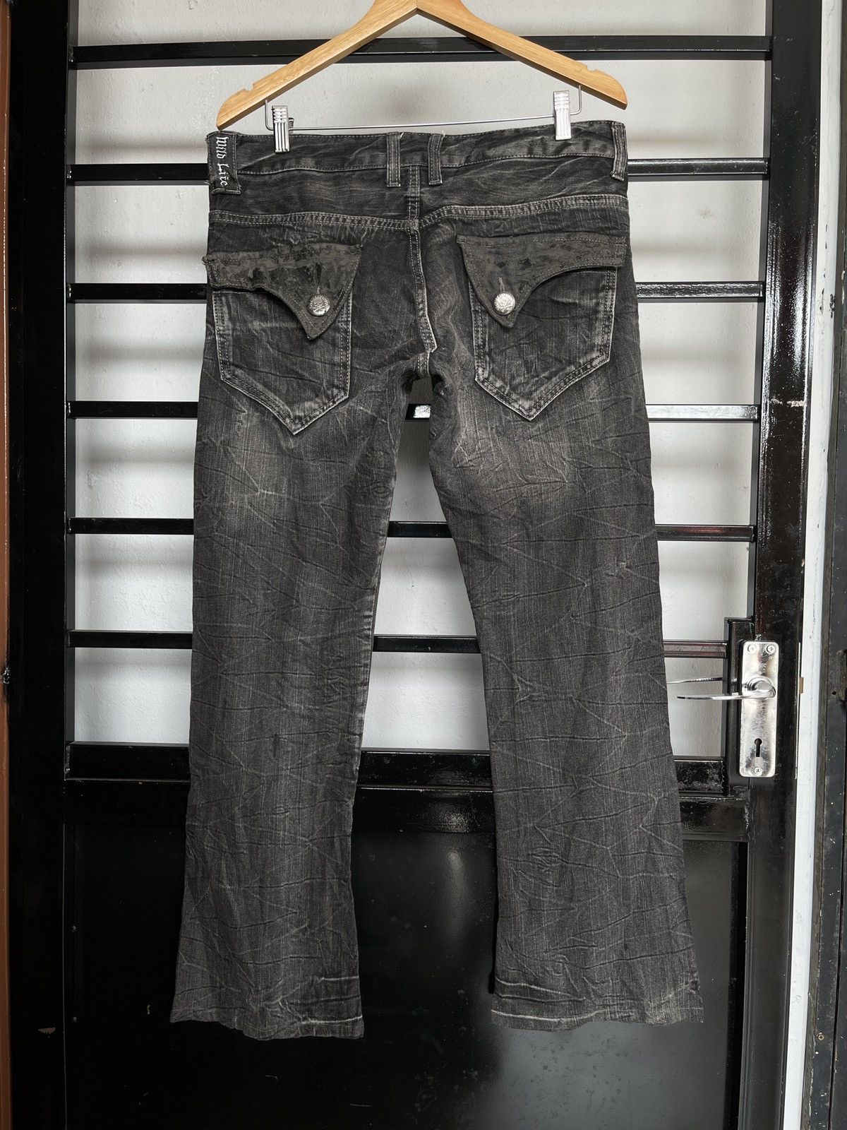If Six Was Nine Wild Life Punk Style Denim Size US 34 / EU 50 - 3 Thumbnail