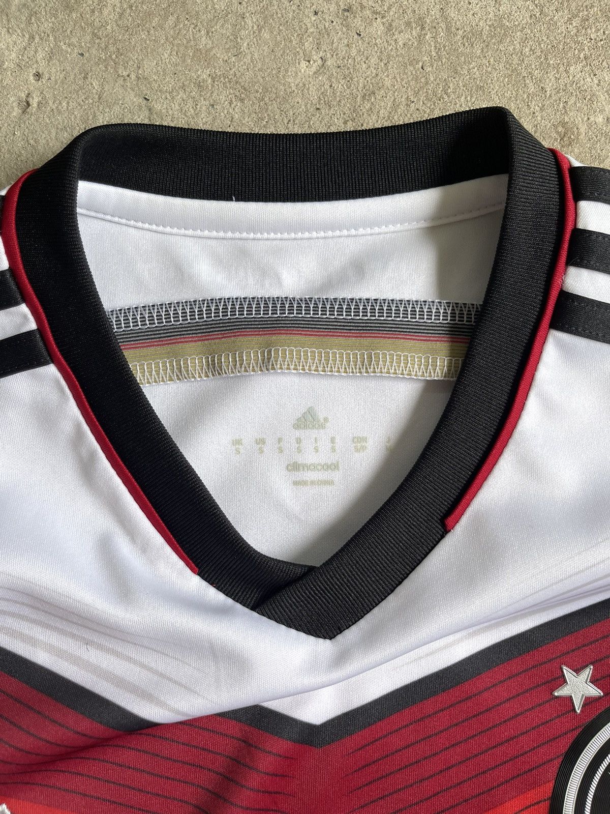 Adidas Vintage Germany 2013 Home Kit Jersey Shirt Blokecore Style Size US S / EU 44-46 / 1 - 5 Thumbnail