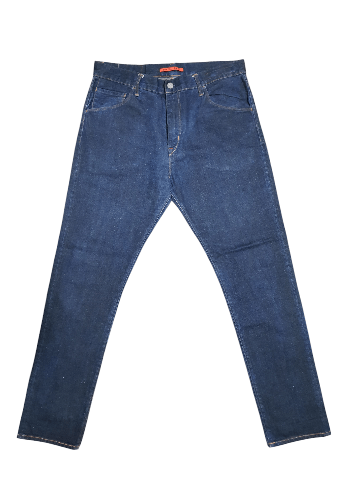 Hiroshi Kato × Japanese Brand HIROSHI KATO 34”/42” STAINED DIRT DESIGN SLIM FIT JEANS Size US 33 - 8 Thumbnail