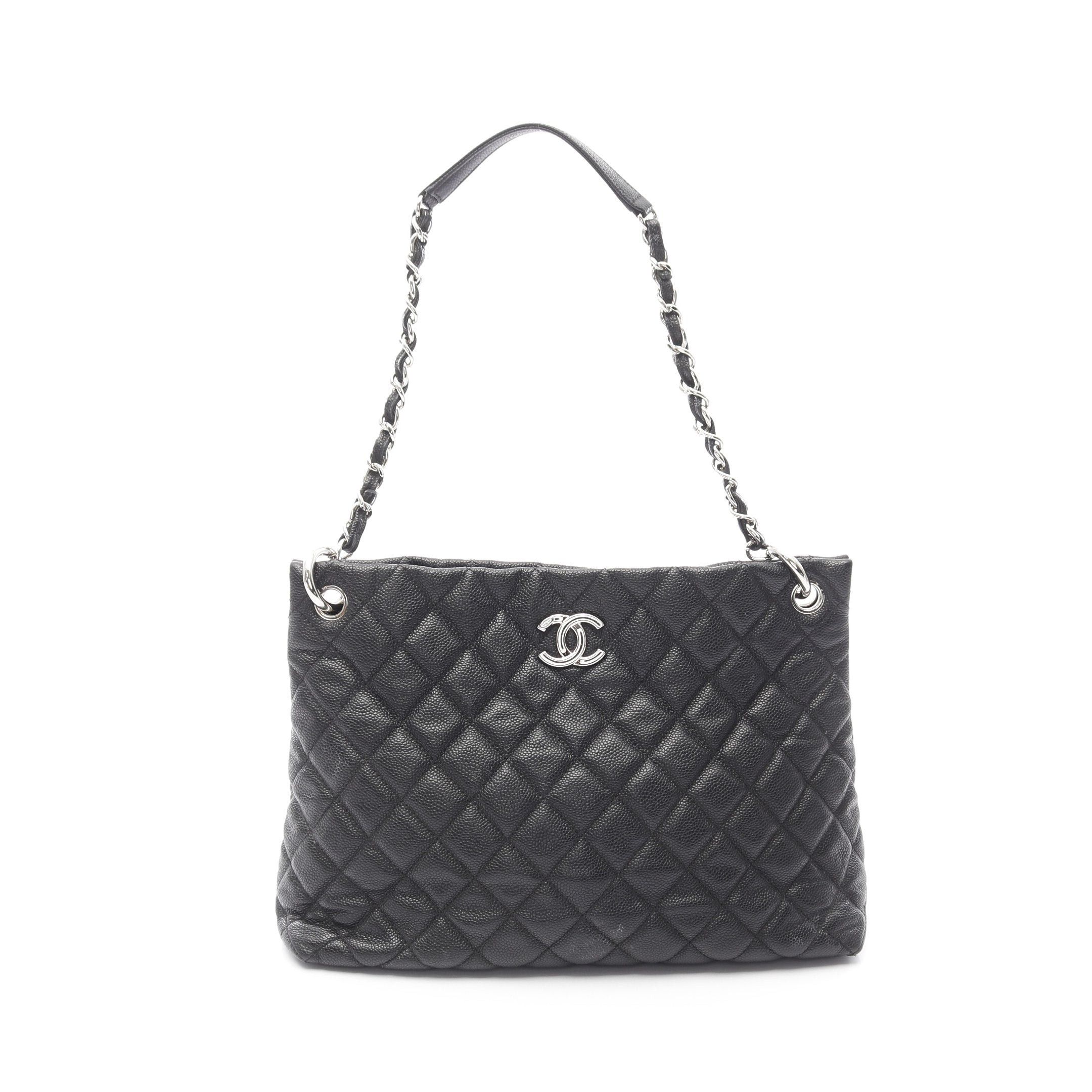 Chanel Chanel Matelasse Chain Shoulder Bag One Caviar Skin Black Silver Hardware Size ONE SIZE - 1 Thumbnail