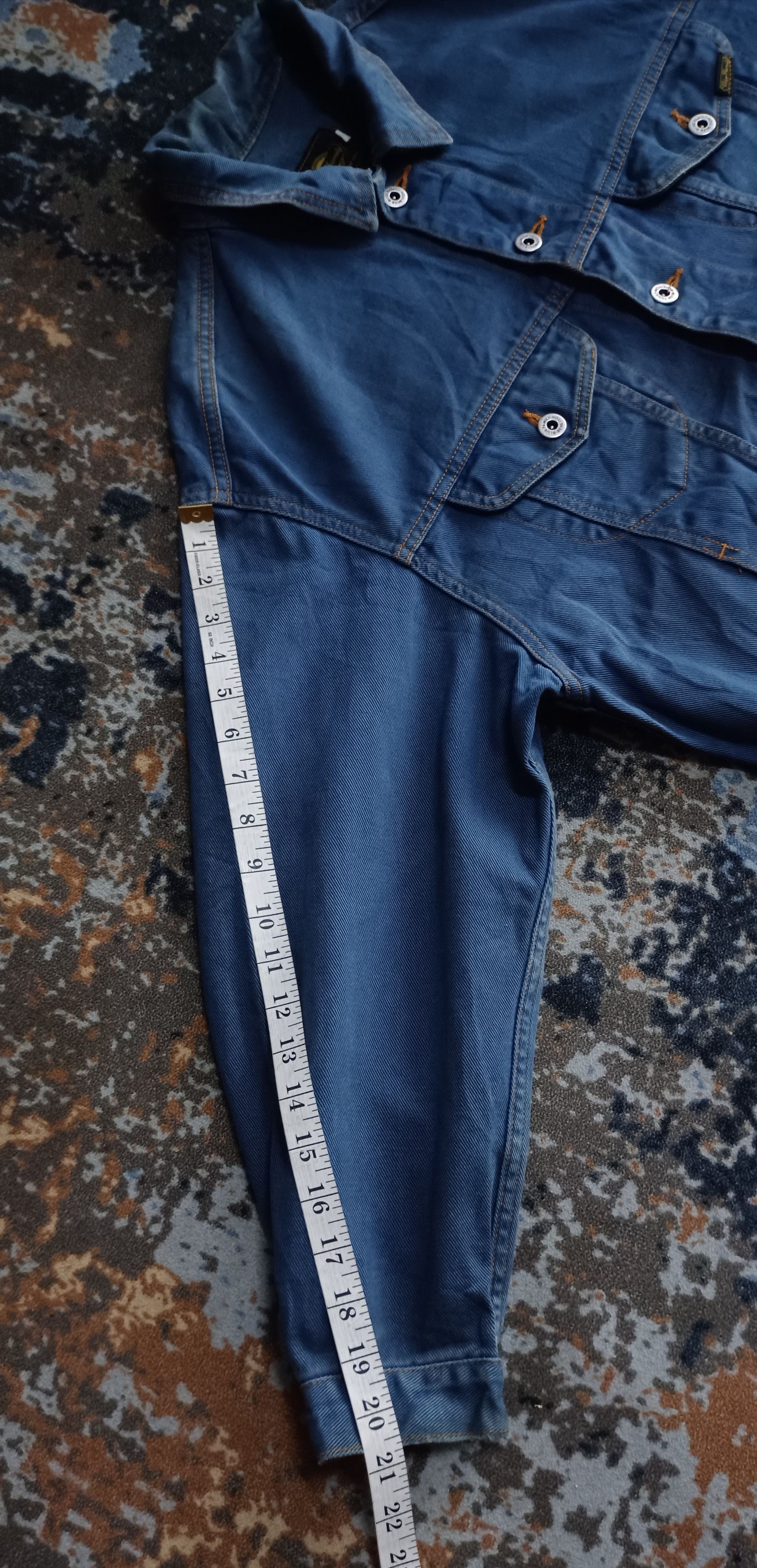 Benetton × Vintage Blue Family by Benetton Denim Jacket Size US M / EU 48-50 / 2 - 15 Thumbnail