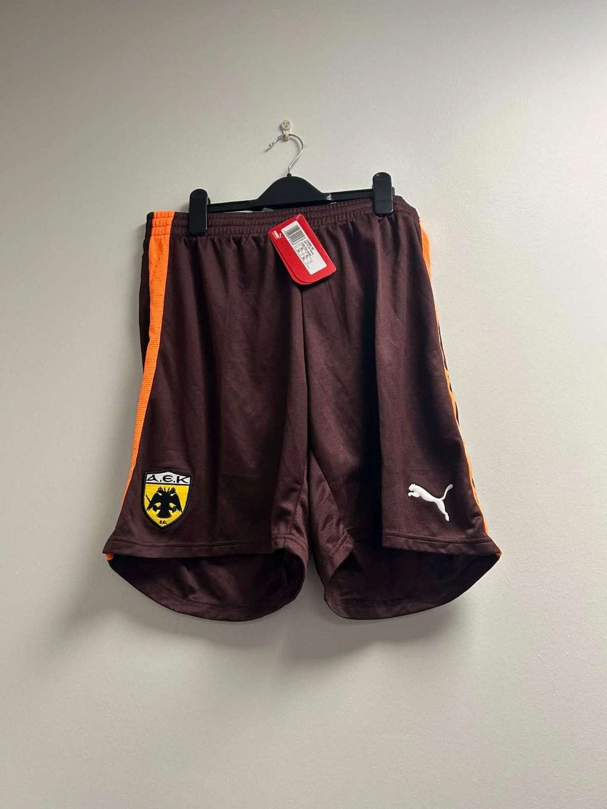 Puma AEK Athens 2011-2012 Away Football Shorts (BNWT) XL Size ONE SIZE - 1 Preview