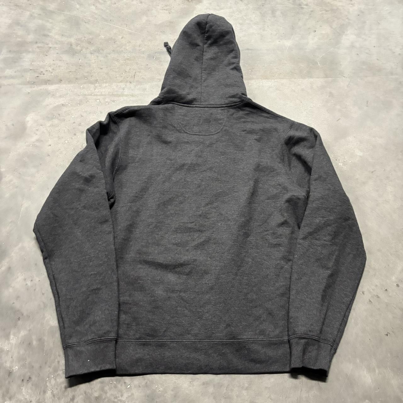 Japanese Brand × Vintage Crazy Vintage Y2K/2000s Grey Skate Streetwear Skater Hoodie! Size US M / EU 48-50 / 2 - 7 Thumbnail