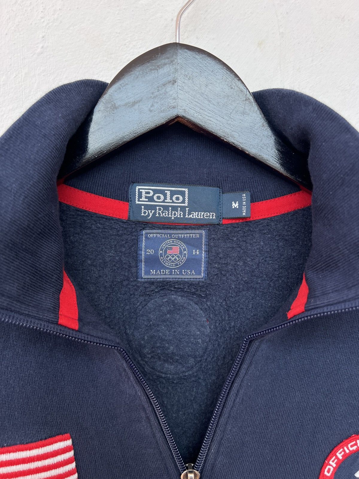 Polo Ralph Lauren Polo Ralph Lauren USA Olympic Team Sweatshirt M Navy Cotton Size US M / EU 48-50 / 2 - 6 Thumbnail