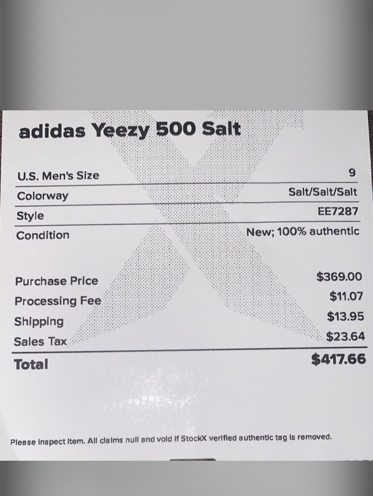 Adidas Lightly worn Yeezy 700 salt Size US 9 / EU 42 - 6 Thumbnail