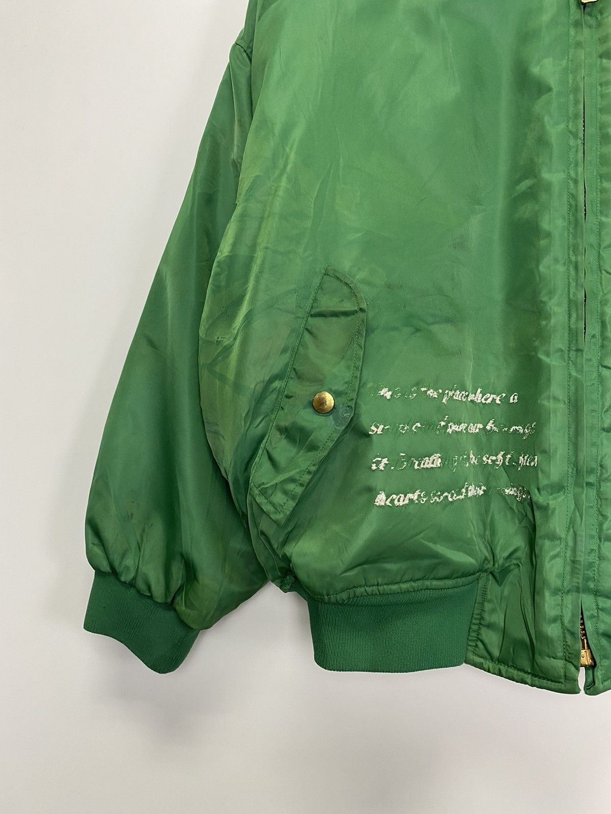 Japanese Brand × Vintage Vintage Saburoku Bomber Jacket Size US XL / EU 56 / 4 - 9 Thumbnail