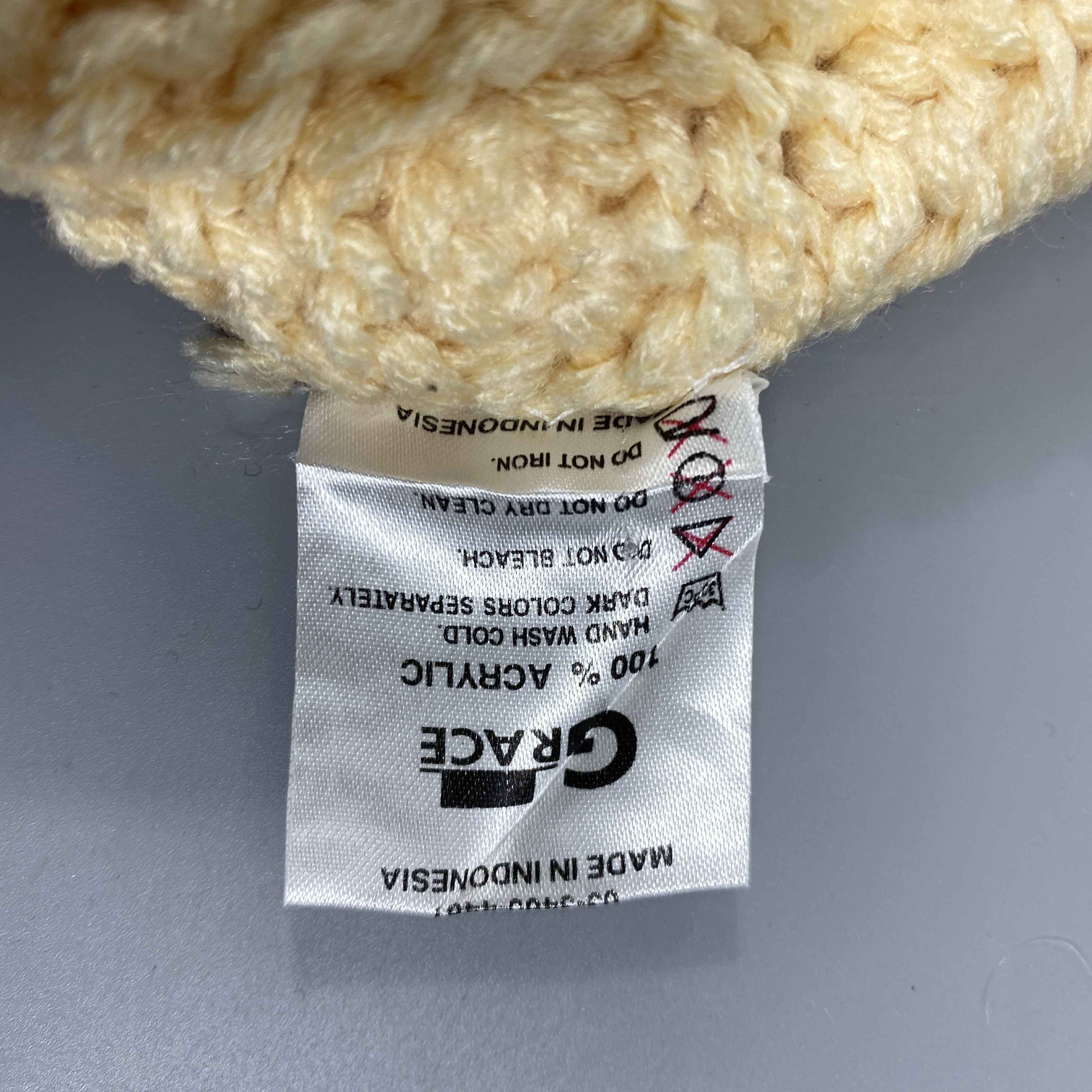 Japanese Brand Vintage Grace Knit Snow Cap Beanie Hat -BN1143 Size ONE SIZE - 9 Thumbnail