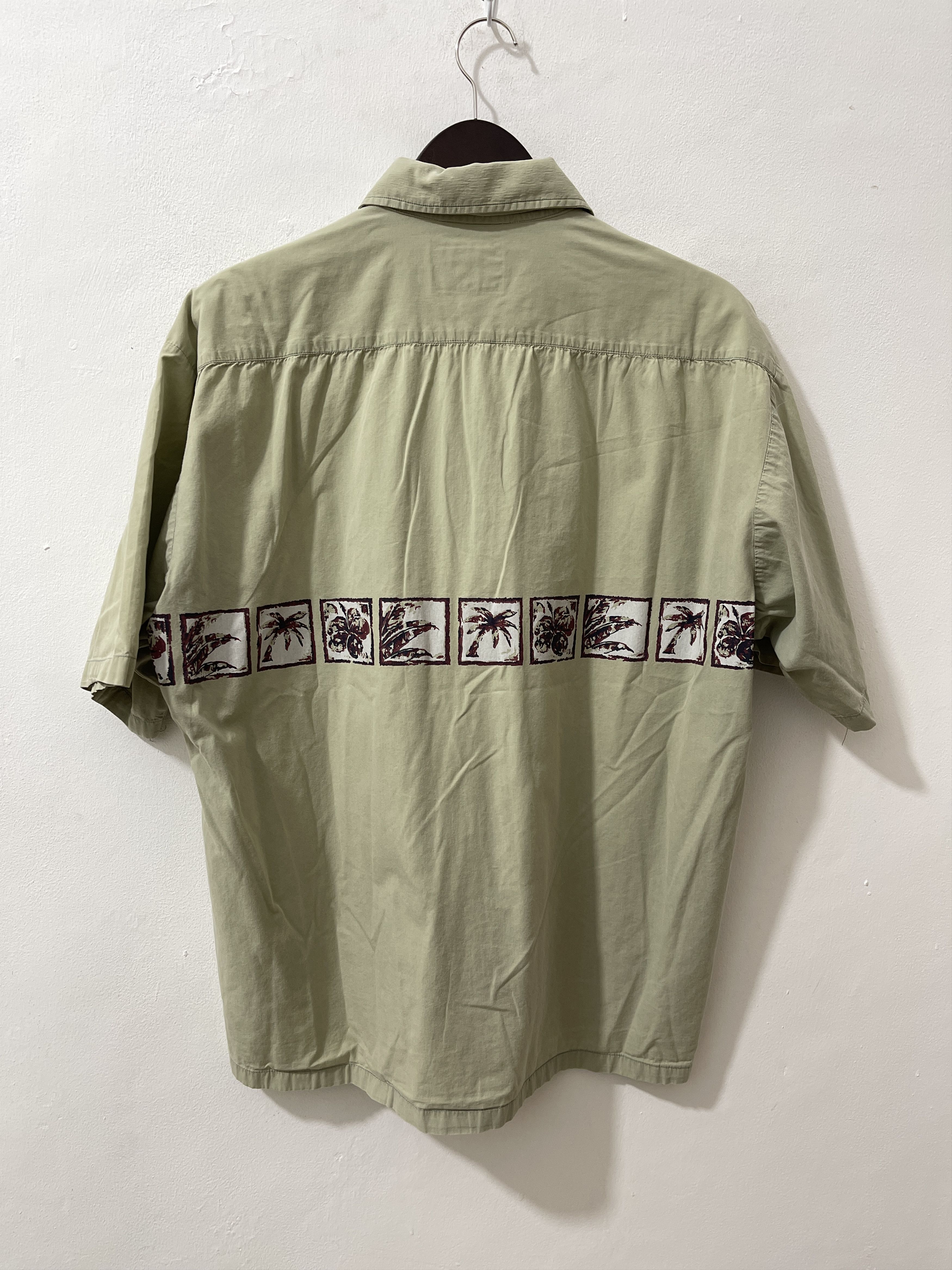 Billabong Vintage Billabong Y2k Beach Art Cropped Shirts Size US L / EU 52-54 / 3 - 5 Thumbnail