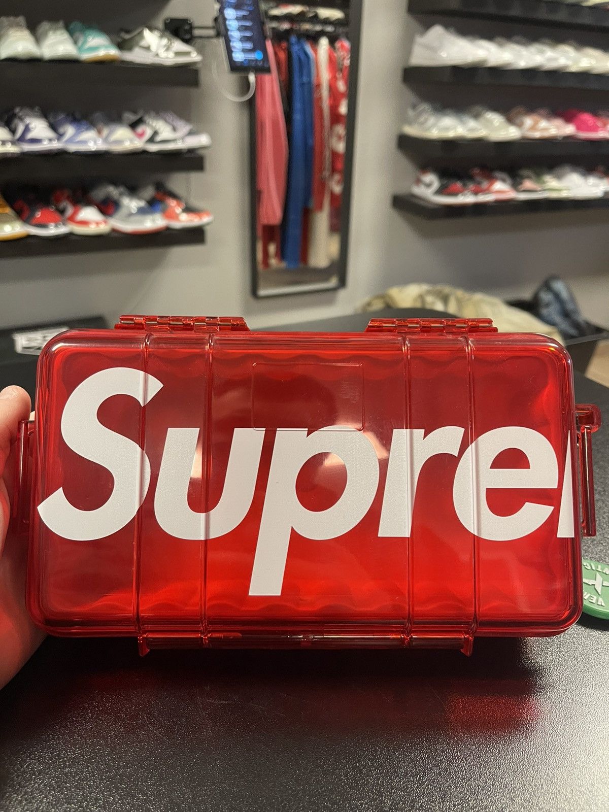 Supreme Pelican 1060 Red Case ONLY DISPLAYED
