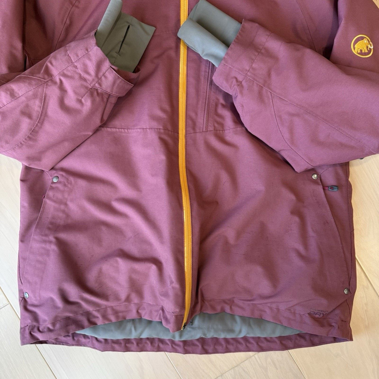 Mammut Mammut Robella HS Jacket Women's XL Purple Pink Full Zip Size XL / US 12-14 / IT 48-50 - 6 Thumbnail