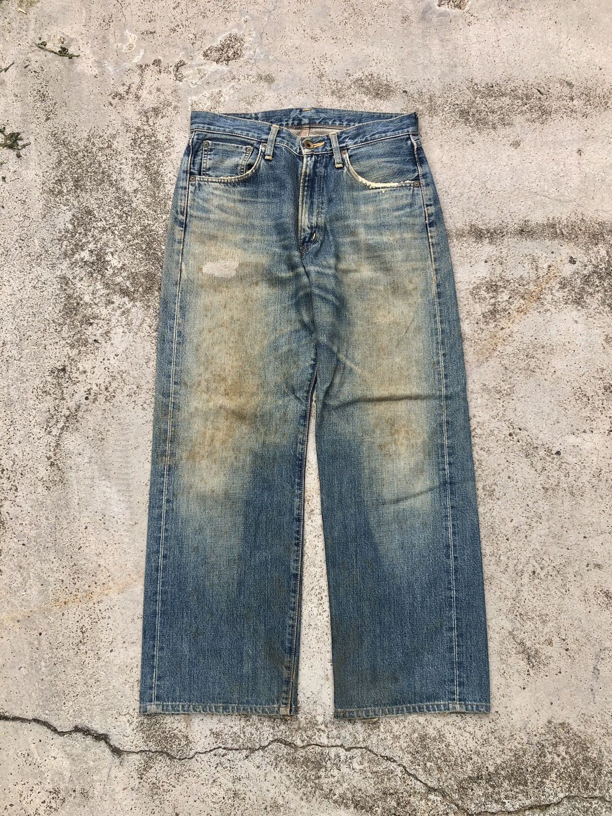 Edwin RUSTY SELVEDGE WIDE LEG DENIM BY EDWIN Size US 30 / EU 46 - 1 Thumbnail