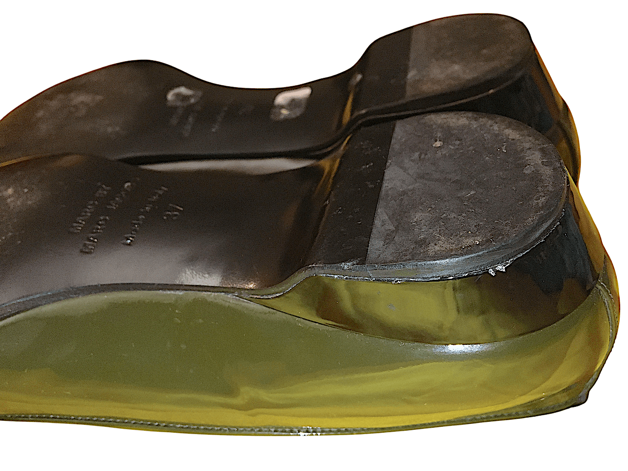 Marc Jacobs Marc Jacobs Mouse Collection Wedge Flats Patent Leather Gray Size US 6.5 / IT 36.5 - 8 Thumbnail