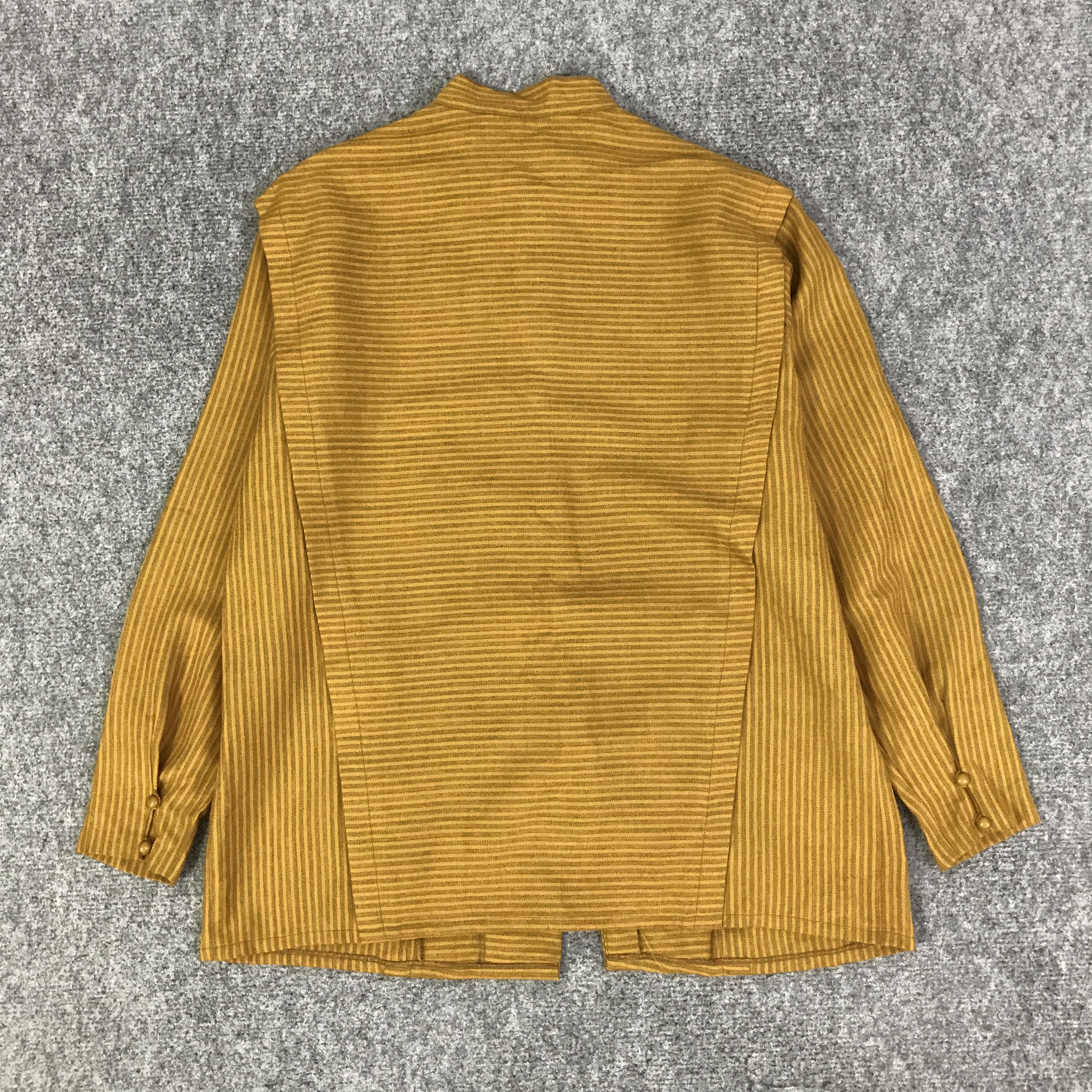 Christian Dior Monsieur CHRISTIAN DIOR STRIPED BUTTON UP JACKET K107B11 Size US M / EU 48-50 / 2 - 3 Thumbnail