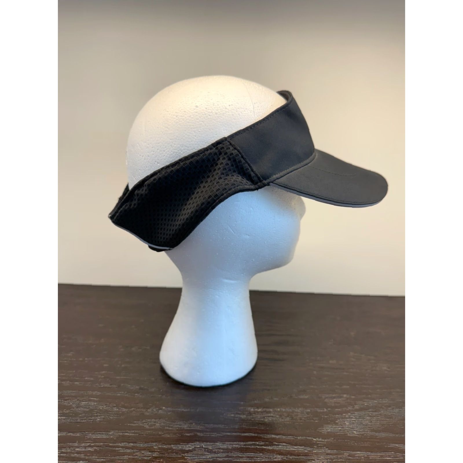 Nike Nike Golf Hat Mens Medium Black Tailwind Dri-Fit Visor Tennis Pickleball Hike Size ONE SIZE - 3 Thumbnail