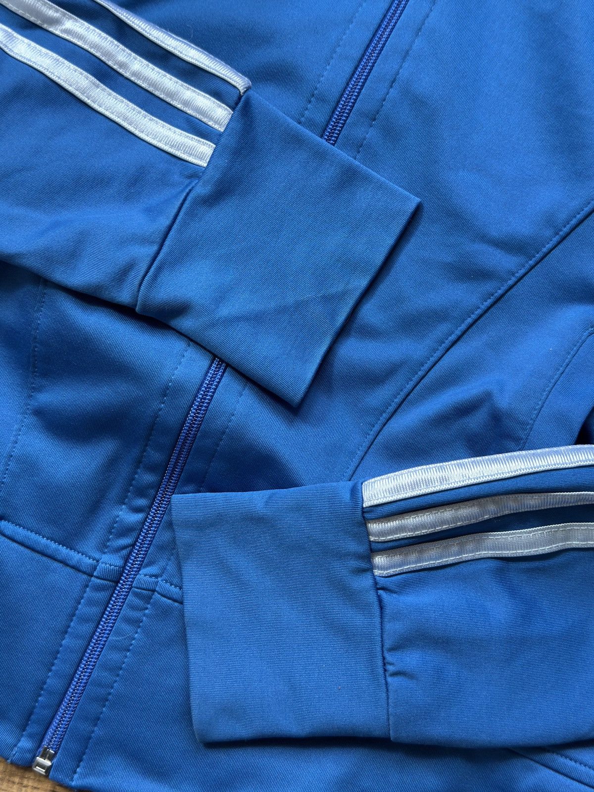 Adidas VINTAGE ADIDAS CLIMALITE 2000s TRACKSUIT WITH WHITE STRIPES Size L / US 10 / IT 46 - 9 Thumbnail