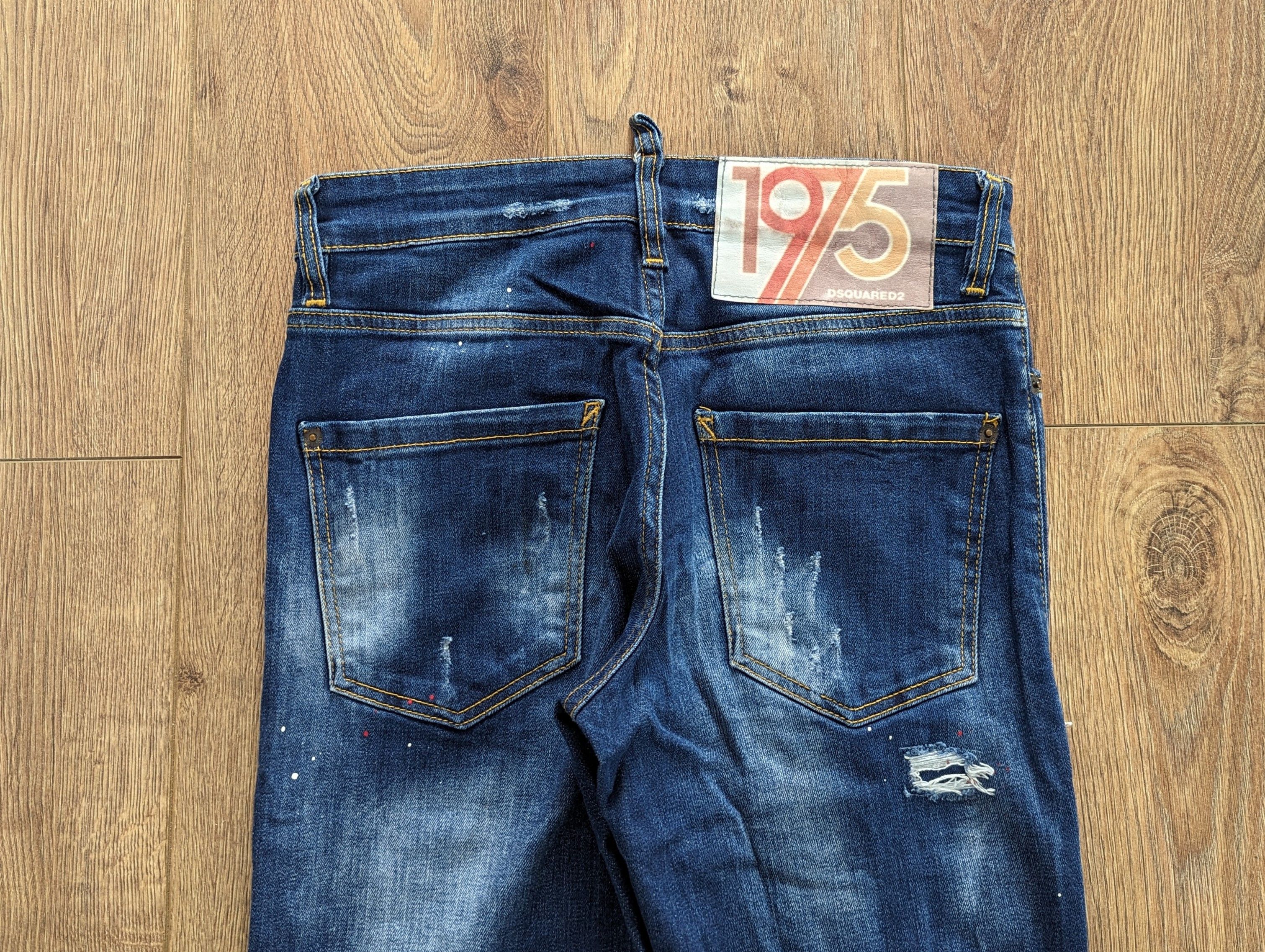Dsquared2 DSQUARED2 1975 Easy Slim Jeans Men's Size 44 Made In Italy Size US 28 / EU 44 - 21 Thumbnail