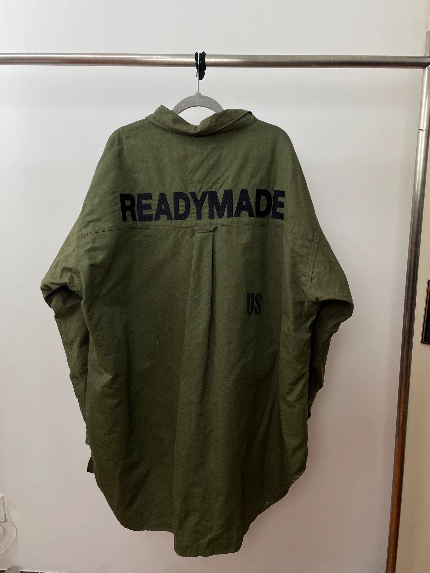 READYMADE ReadyMade Olive Green Work Shirt Jacket Size 2 Size US M / EU 48-50 / 2 - 1 Thumbnail