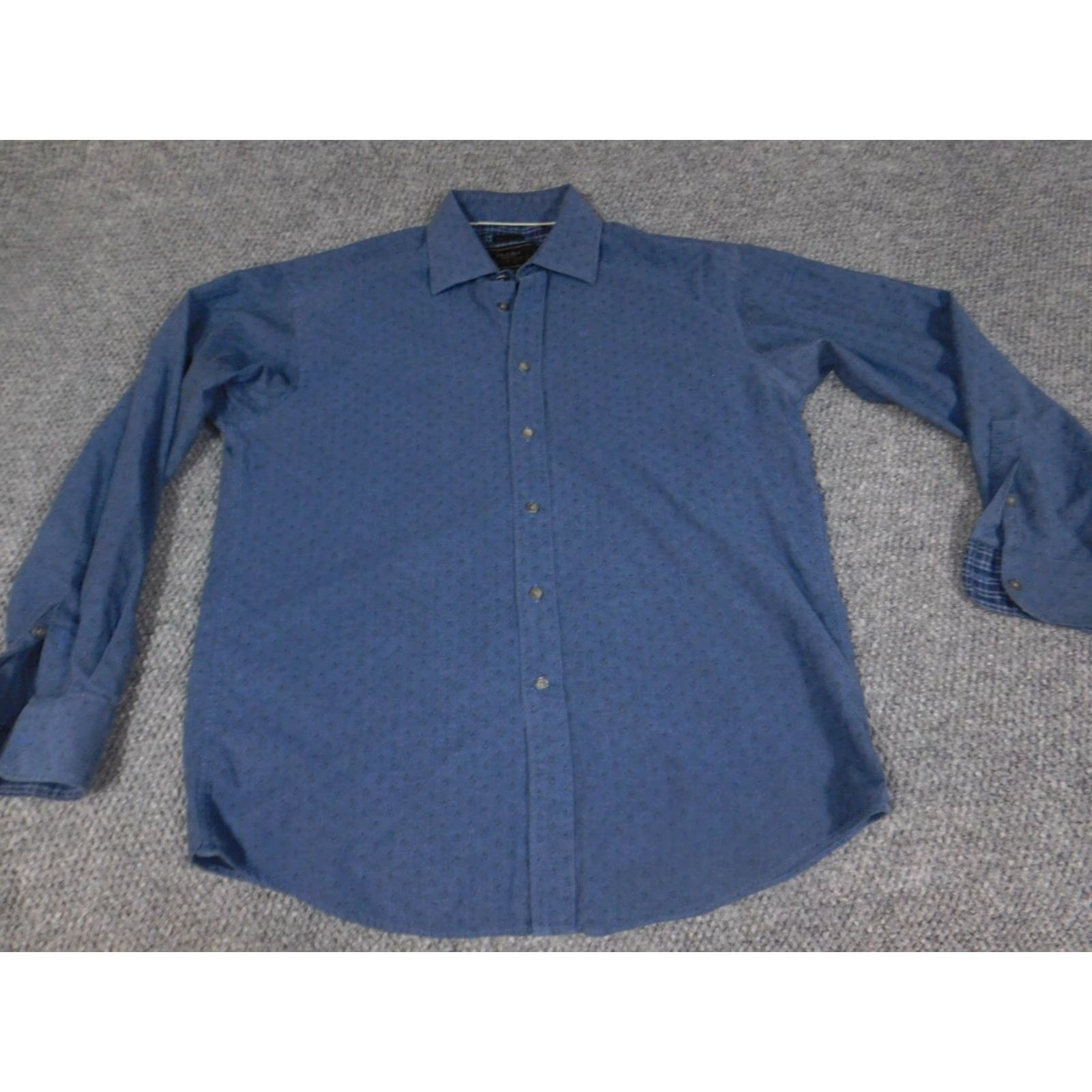 Jos. A. Bank Jos. A. Bank Mens Shirt M Red Plaid Button-Up Collared Long Sleeve Cotton Knit Classic Fit Size US M / EU 48-50 / 2 - 2 Thumbnail