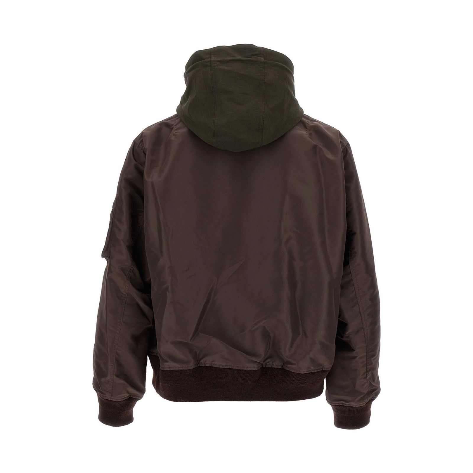 Sacai SACAI Brown Nylon Bomber Jacket New & Authentic (Men's size: Size US XL / EU 56 / 4 - 2 Thumbnail
