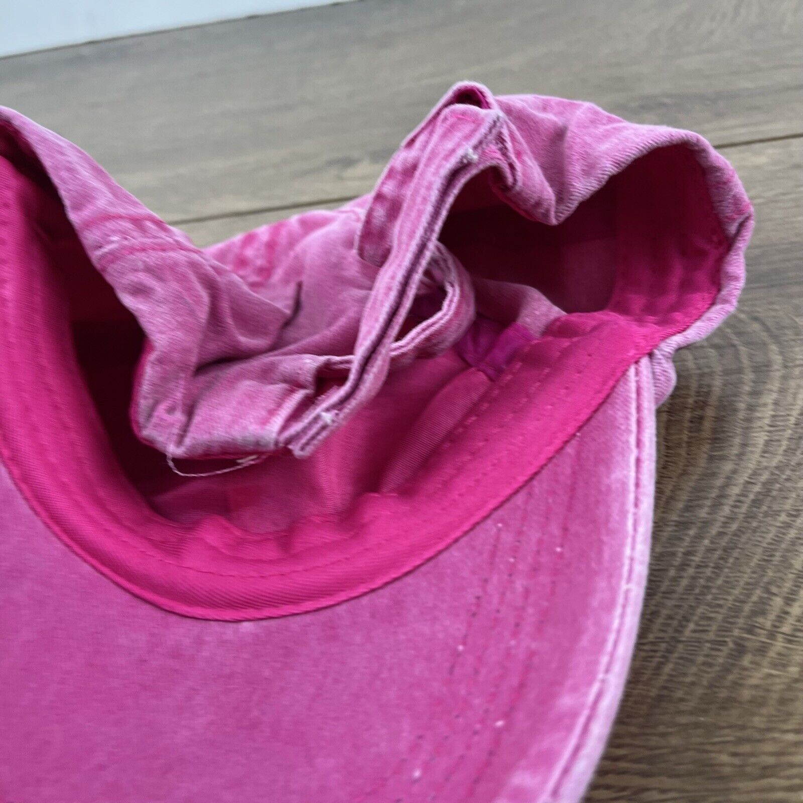 Other Distressed Pink Hat Pink Cap Adjustable Pink Adult Size Hat Size ONE SIZE - 13 Thumbnail