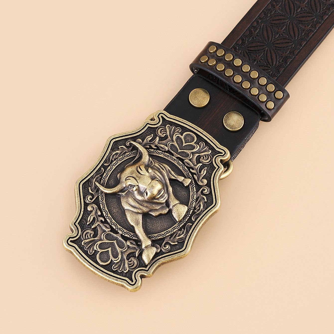 Other Western Denim Large Belt Size ONE SIZE - 2 Thumbnail